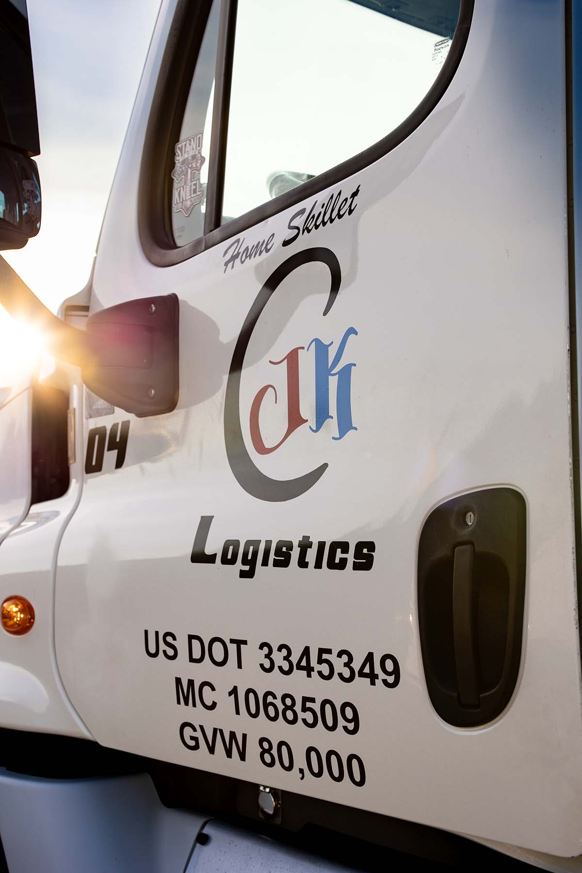 CJK Logistics Driver's Truck